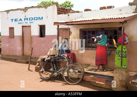 Einfach das beste Teestube und Shop in Muzamanzi Malawi Afrika Stockfoto