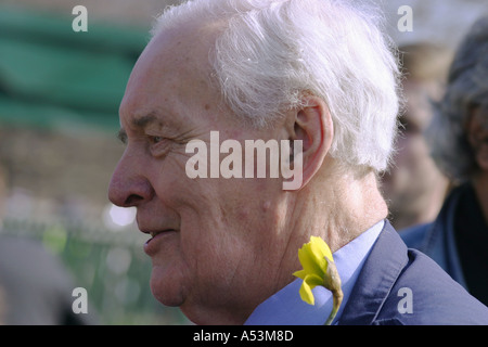 Tony Benn Politiker Anti Krieg London März 2005 Stockfoto