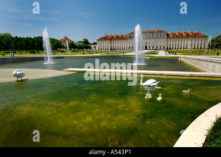 Schloss Schleißheim Schleißheim Schaufenster Ostfassade Bayern Deutschland Stockfoto