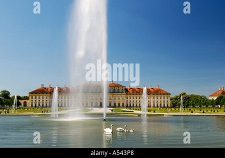 Schloss Schleißheim Schleißheim Schaufenster Ostfassade Bayern Deutschland Stockfoto