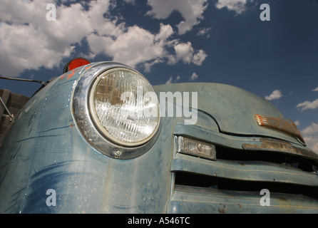 Detail einer alten Chevrolet Pickup-Trucks Stockfoto