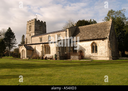 Mildenhall Kirche in der Nähe von Marlborough Wiltshire Stockfoto