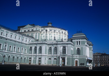 Mariinski-Theater, St. Petersburg, Russland Stockfoto