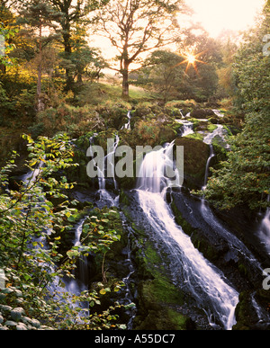 Swallow Falls, Betws-y-coed, Conwy, Wales Stockfoto