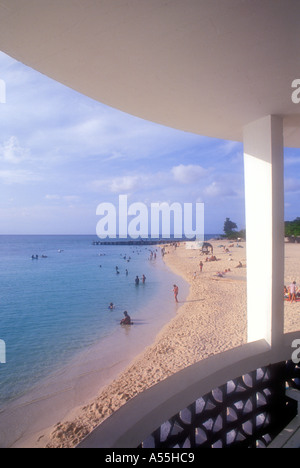Ärzte Cave Beach in Montego Bay Jamaika Stockfoto