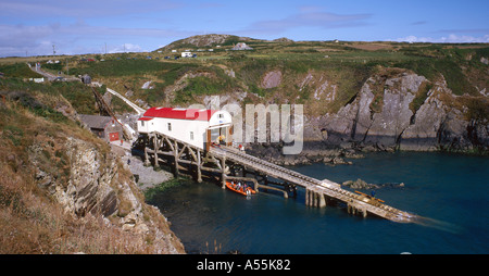 St Justinians, St Davids Rettungsstation Stockfoto