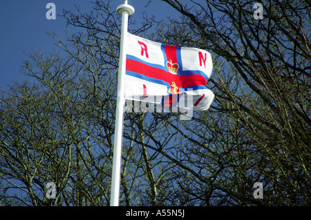 Royal national Lifeboat Institution Flagge atlantic College Glamorgan Erbe Küste South Wales, Australia Stockfoto