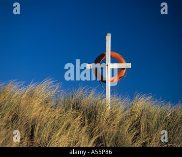 Str. Aidans Dunes an der Northumberland Küste Stockfoto