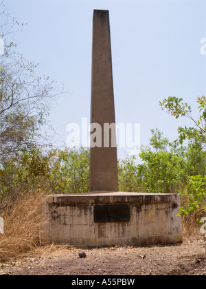 Mungo Park Memorial, Gambia, Westafrika. Stockfoto