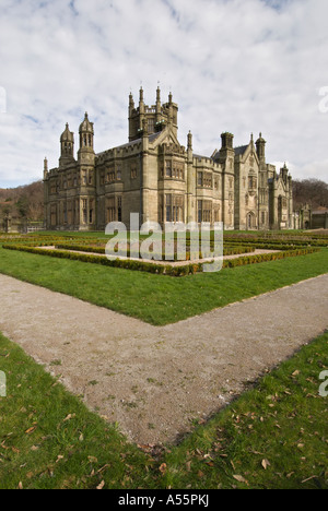 Tudor - Gotik viktorianischen Herrenhaus in Margam Country Park, South Wales. UK Stockfoto