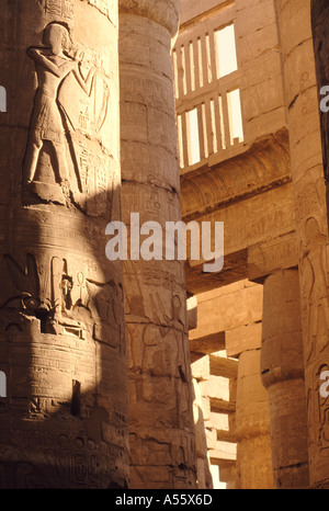 Luxor-Tempel-Ägypten Stockfoto