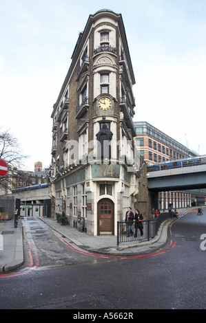 Der schwarze Mönch-Pub in London UK Stockfoto