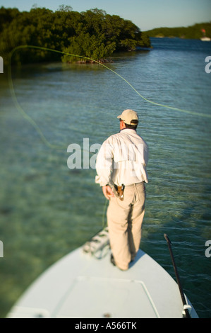 Captain Tom Rowland Casting Stockfoto