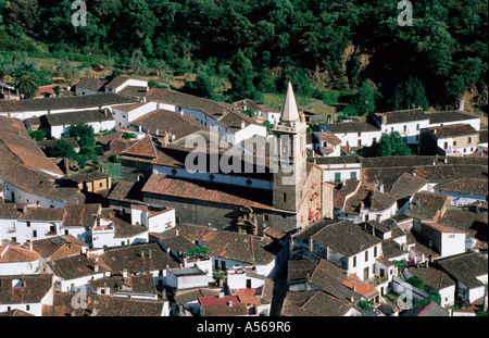 Alájar Sierra de Aracena Andalusien Provinz Huelva Spanien Stockfoto