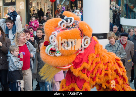 Drachen im chinesischen Neujahrsfest Stockfoto