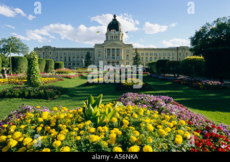 Legislative Gebäude in Regina, Saskatchewan, Kanada Stockfoto