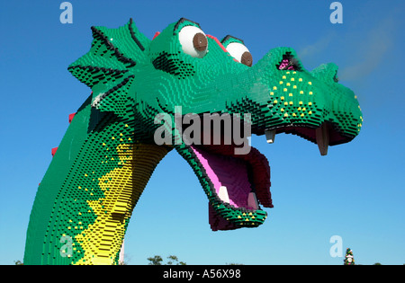 Brickley Lego Seeschlange, Marktplatz, Downtown Disney, Lake Buena Vista, Orlando, Florida, USA Stockfoto