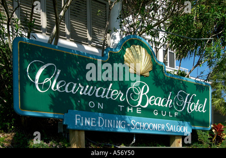 Clearwater Beach Hotel, Clearwater Beach, Golfküste, Florida, USA Stockfoto