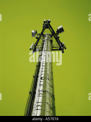 Mobile Telefon Mast, England, UK. Stockfoto