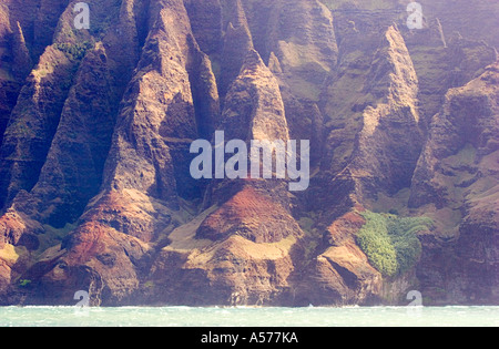 Napali Küste Kauai Hawaii Stockfoto