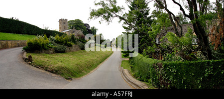 UK Worcestershire Buckland St Michaels Church und Dorf Stockfoto