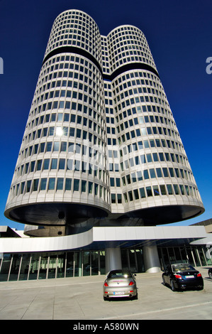 BMW-Zentrale, München, Bayern, Deutschland Stockfoto