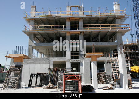 Miami Florida, Pinnacle Park, erschwingliche Wohnungen, unter Neubau Baumeister, Gebäude, FL070131115 Stockfoto