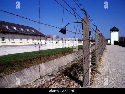 KZ Dachau Stockfoto