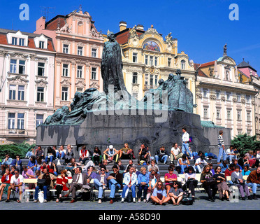Staromestske Namesti Platz Stockfoto