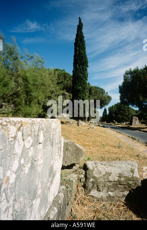 Rom Italien Via Appia Antica (Via Appia) Stockfoto