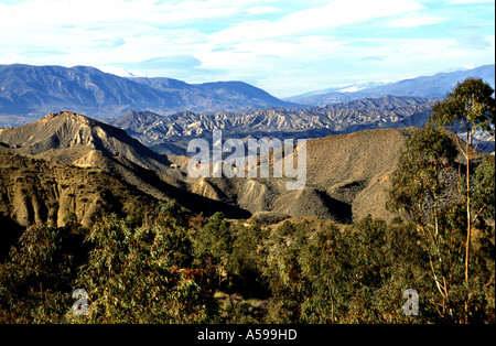 Wüste der spanischen Sierra Nevada-Andalusien Spanien Stockfoto