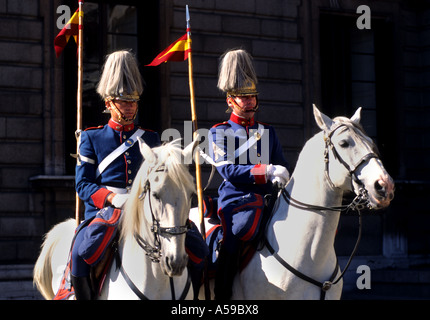 Madrid der Königspalast Palacio Real Spanien König Stockfoto