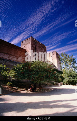 Alhambra, Grenada, Spanien Stockfoto