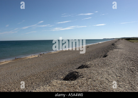 Der Strand am Blakeney Punkt an der Nord-Norfolk-Küste. Stockfoto