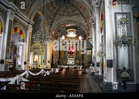 Manila, Philippinen, San Agustin Kirche Stockfoto