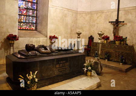 Manila, Philippinen, San Agustin Kirche, Grab von Legaspi Stockfoto