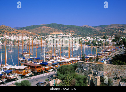 West Harbour, Bodrum, Türkei Stockfoto