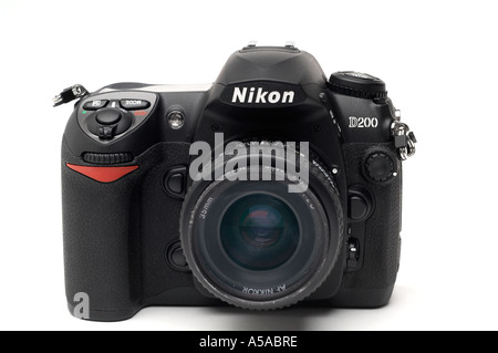 Nikon D200 SLR-Digitalkamera Stockfoto