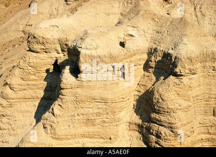 Toten Meer Scrollen Höhlen, Qumran, Israel Stockfoto