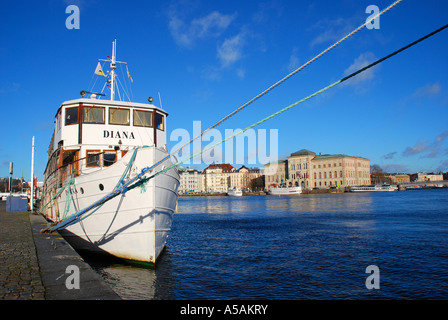 Das National Museum of Fine Arts in Stockholm, Schweden, liegt wunderschön an der Ostsee Stockfoto