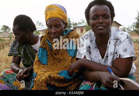 Frauen Folk, Burundi, Afrika Stockfoto