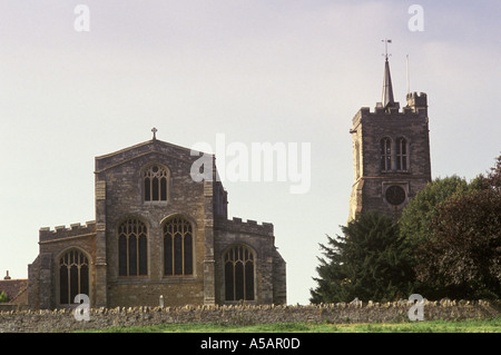 John Bunyan Elstow Abbey Church in der Nähe von nr Bedford Bedfordshire Foto HOMER SYKES Stockfoto