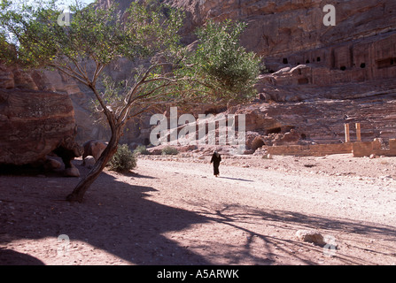 Berühmte Wadi Rum, Jordanien Stockfoto