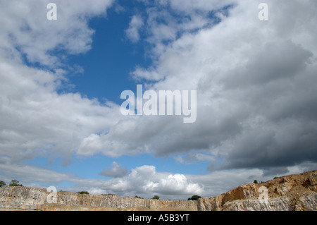 Herrlich weiche Wolkenbildung Stockfoto