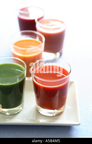 Frische gesunde Smoothies Stockfoto