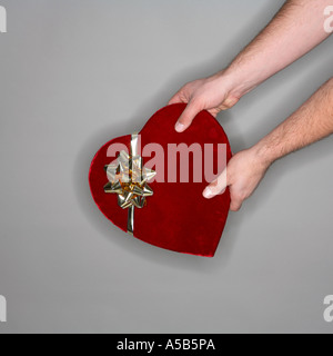 Valentinstag Geschenk Stockfoto