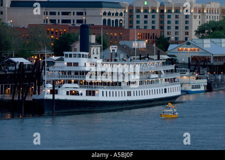 Das Delta King River Boot auf dem Sacramento River Old Sacramento Kalifornien Stockfoto