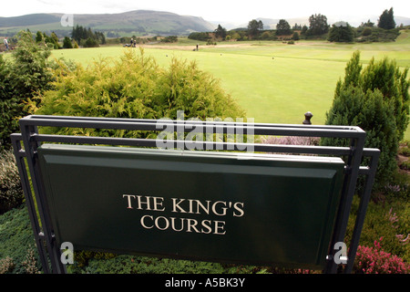 Tha Könige Golfplatz, Gleneagles, Schottland Stockfoto