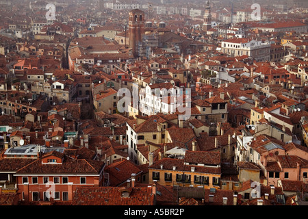 Dächer von Venedig Stockfoto