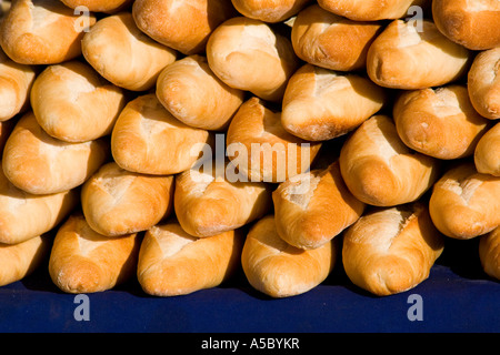 Frisch gebackenes Baguette für Lao Sandwhiches Luang Prabang Laos Stockfoto